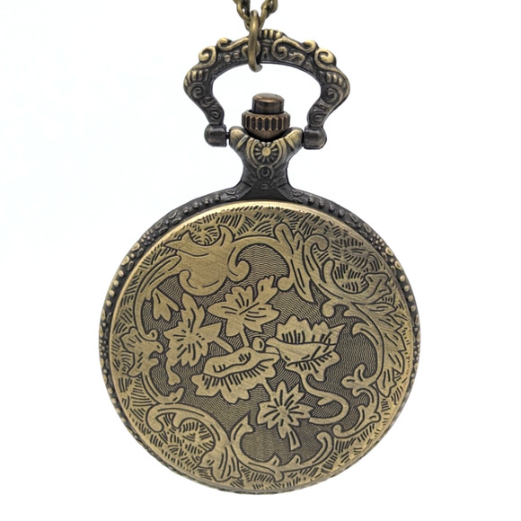 Harry Potter Slytherin NEW Gift Pocket Watch Hogwarts House Wizard - Picture 3 of 7